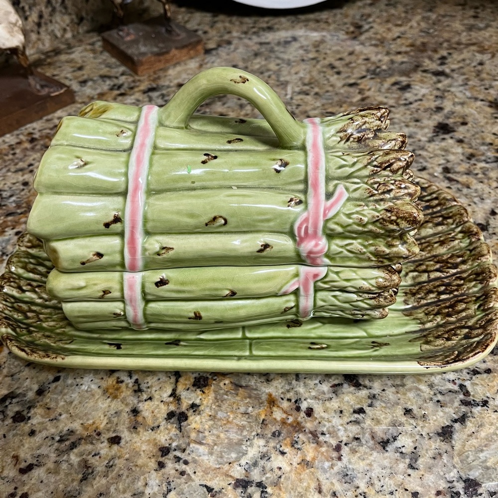 Joy Willfred made in Portugal , Asparagus serving dish